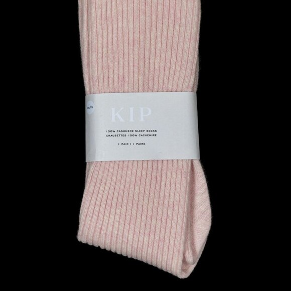 KIP Cashmere Sleep Socks Pink OS NWOT - Picture 2 of 3